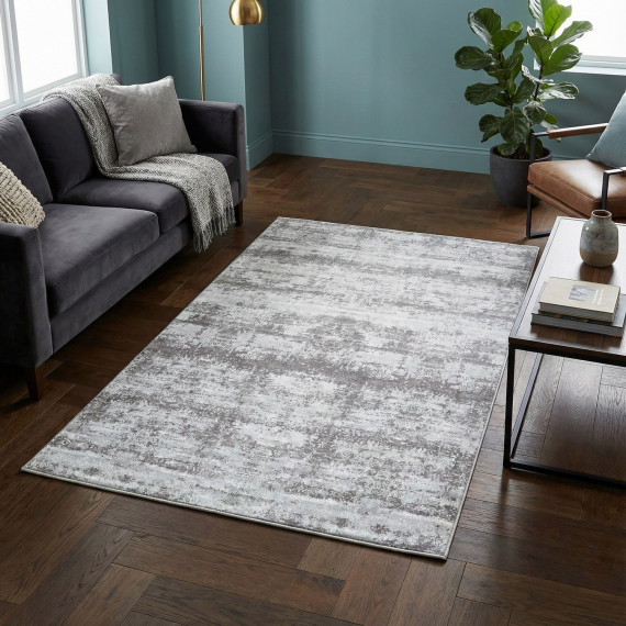 carpet EKO HALI SATEEN 112 GREY 80X150