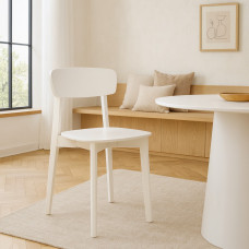стул HOBEL CROSS CH WHITE (1)