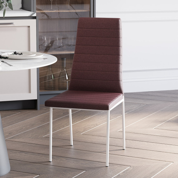 სკამი DGAMI METAL BROWN G69