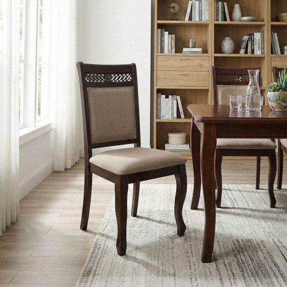 chair HOBEL A04A NEW BROWN PIGMENNT VIVALDI 22 (1)