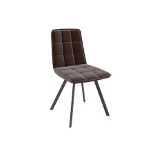 chair MAMADOMA ROM D, ЧЕРНЫЙ//BROWN LUX B29