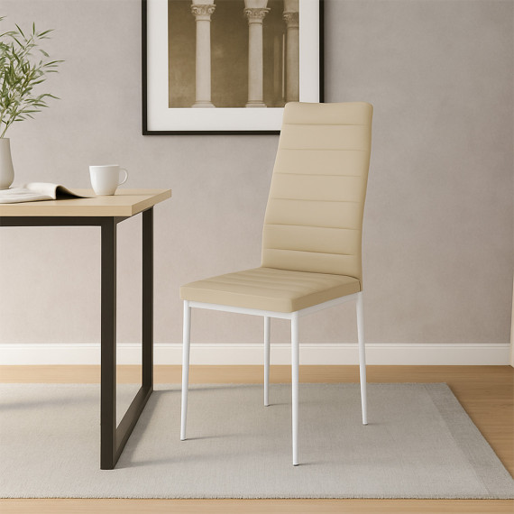 სკამი DGAMI METAL CREAM G69