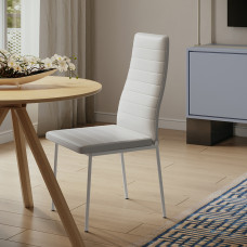 სკამი DGAMI METAL WHITE G69