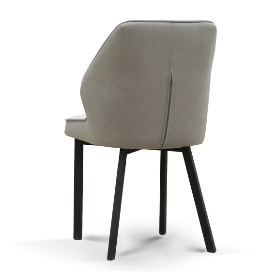 სკამი HOBEL MICHAEL METAL BLACK//LEONARDO 14 (1)