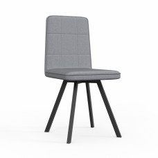 chair HOBEL ROM D METAL BLACK//GREY LEONARDO 13 (1)