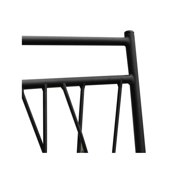 სკამი HOBEL WMX-CH-81 METAL BLACK/GREY (1)