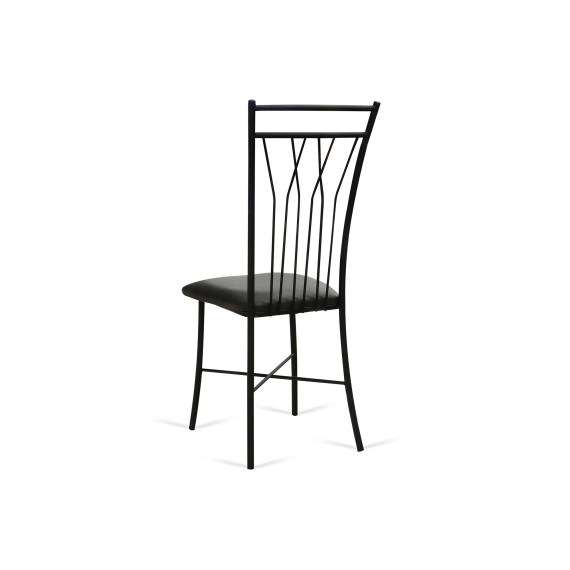 სკამი HOBEL WMX-CH-81 METAL BLACK/GREY (1)