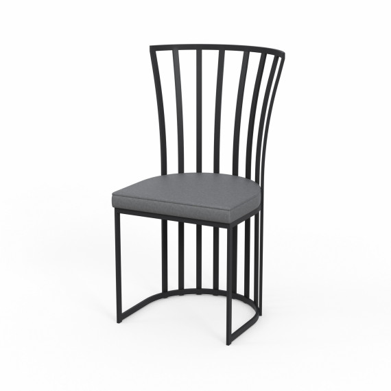 სკამი HOBEL WMX-CH-86 BLACK/ GREY (1)