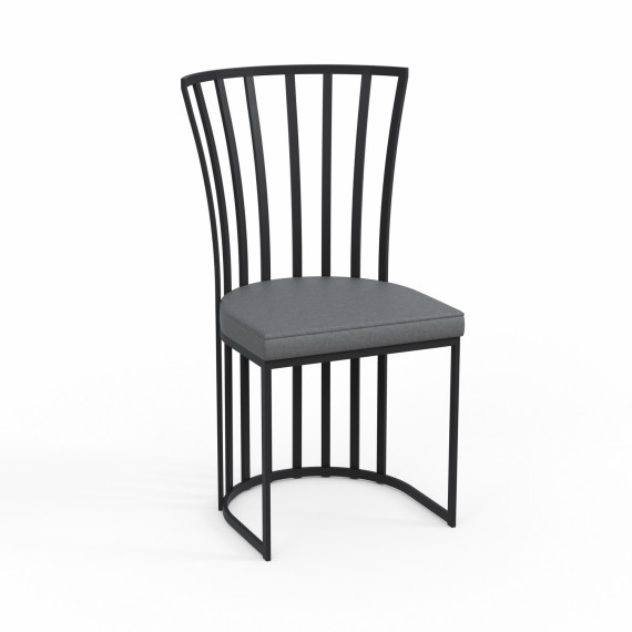 სკამი HOBEL WMX-CH-86 BLACK/ GREY (1)
