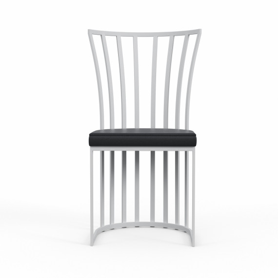стул HOBEL WMX-CH-86 WHITE / BLACK (1)