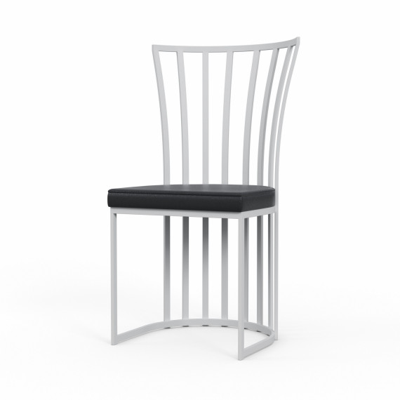 стул HOBEL WMX-CH-86 WHITE / BLACK (1)