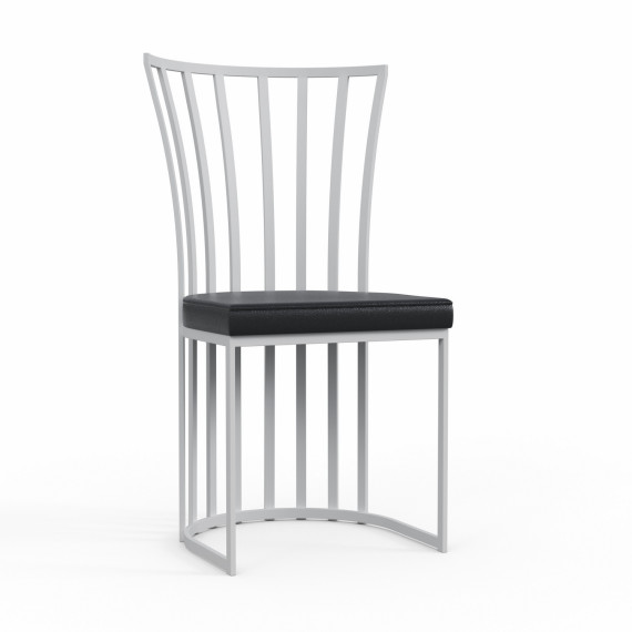 стул HOBEL WMX-CH-86 WHITE / BLACK (1)
