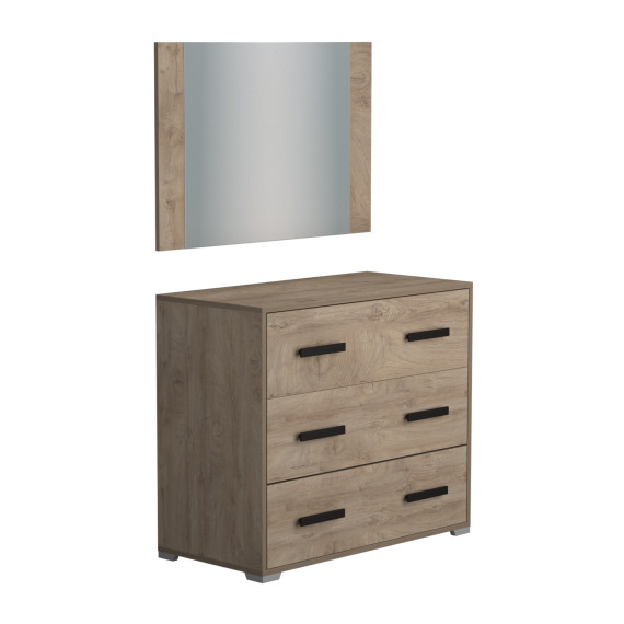 комод HOBEL X16 COMMODE+MIRROR CL/02 K107 (4)