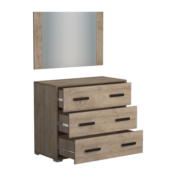 комод HOBEL X16 COMMODE+MIRROR CL/02 K107 (4)