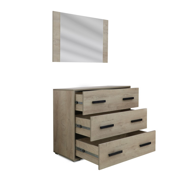 комод HOBEL X16 COMMODE+MIRROR CL/02 K107 (4)