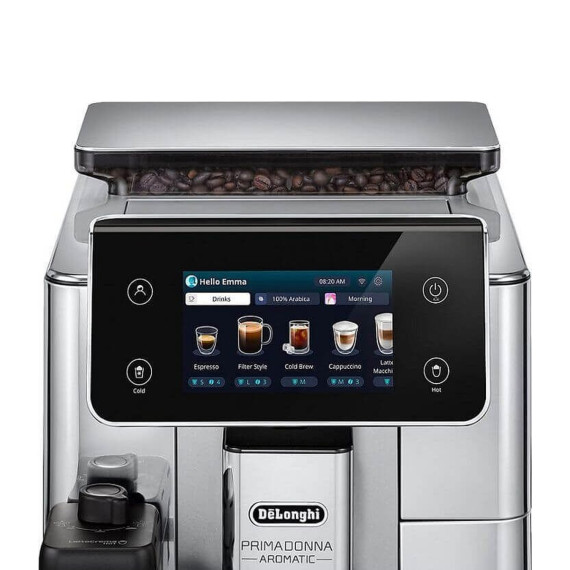 ყავის მანქანა DELONGHI PRIMADONNA AROMATIC ECAM630.55.SM