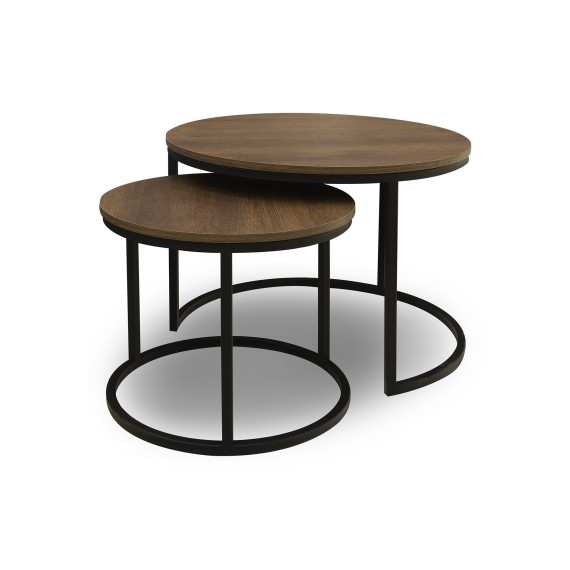 ჟურნალის მაგიდა HOBEL EX-B22 METAL BLACK/ K090 (2)