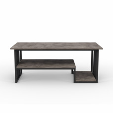 ჟურნალის მაგიდა HOBEL ML-ARM99 METAL BLACK/ K539 (1)
