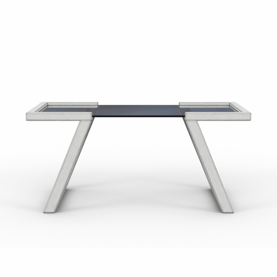 ჟურნალის მაგიდა HOBEL MIA GLASS ANTIC GREY (2)