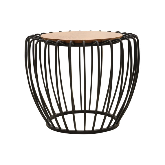 ჟურნალის მაგიდა HOBEL SABINE L-51 F502 BLACK KAJURA AREX (1)