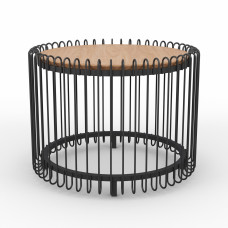 coffee table HOBEL SABINE M-60 F597 BLACK KAJURA AREX (1)