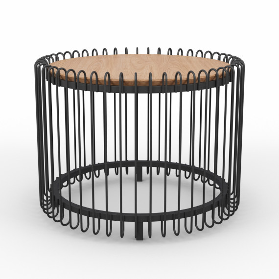 coffee table HOBEL SABINE M-60 F597 BLACK KAJURA AREX (1)