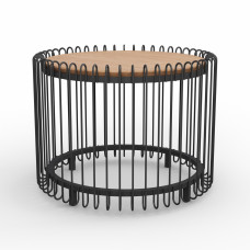 coffee table HOBEL SABINE M-60 F597 BLACK KAJURA AREX (1)