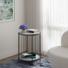 coffee table HOBEL SUNNY METAL BLACK/ GREY 5502Y (1)