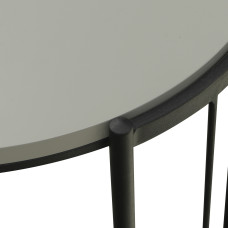 coffee table HOBEL SUNNY METAL BLACK/ GREY 5502Y (1)