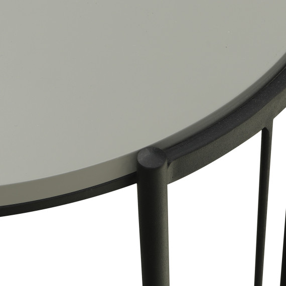 ჟურნალის მაგიდა HOBEL SUNNY METAL BLACK/ GREY 5502Y (1)