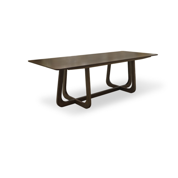 სასადილო გარნიტური HOBEL VEOLIA 1+8 OAK PIGMENT/MELO 6 (5)