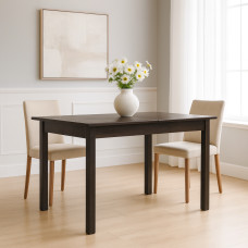 dining table HOBEL 03A DT (80X120X150) BROWN PIGMENT NEW (1)