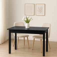 dining table HOBEL 03A T (60X120) CHOCOLATE PIGMENT (1)
