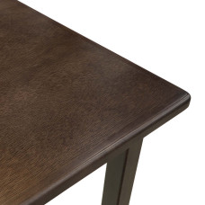 dining table HOBEL 03A T (80X120) BROWN PIGMENT (1)