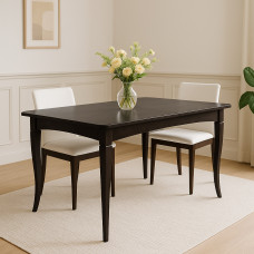 dining table HOBEL 06A DT (90X160X200) BROWN PIGMENT (1)