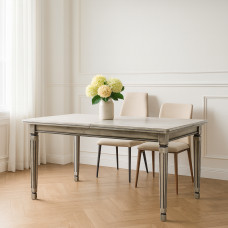 სასადილო მაგიდა HOBEL 10A DT (90X160X200) ANTIK GREY (1)