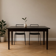 სასადილო მაგიდა HOBEL 10A DT (90X160X200) BROWN PIGMENT (1)