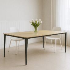 dining table HOBEL AMBER 100x200 DUB NATURAL (3)