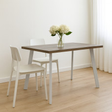 dining table MAMADOMA BORG-140, РАЗДВИЖНОЙ 140(180)X85, ДУБ КАНЬОН/БЕЛЫЙ, 1 (УПАК.) (1)