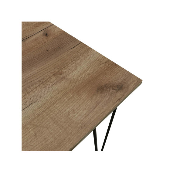 dining table HOBEL G-01-T MTAL BLACK/K004 (1)