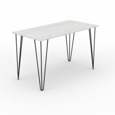 dining table HOBEL G-01-T MTAL BLACK/ANTIK BEYAZ-G (1)