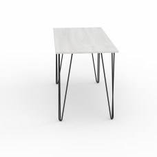 dining table HOBEL G-01-T MTAL BLACK/ANTIK BEYAZ-G (1)