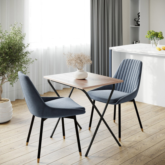 სასადილო მაგიდა DGAMI METAL COMBY G02