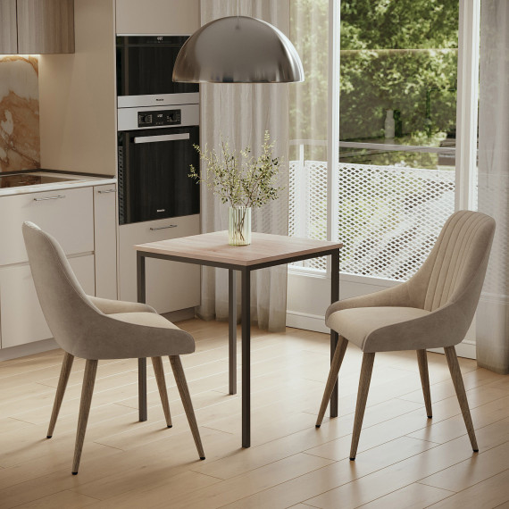 სასადილო მაგიდა DGAMI METAL COMBY G07