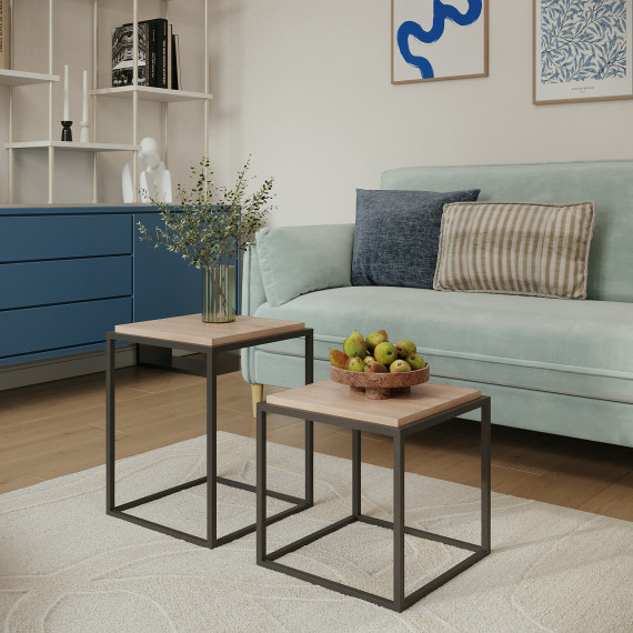 ჟურნალის მაგიდა DGAMI METAL COMBY G72