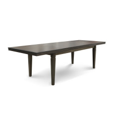 dining table HOBEL MILANO DT (100X190X270) BROWN PIGMENT (1)