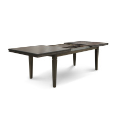 dining table HOBEL MILANO DT (100X190X270) BROWN PIGMENT (1)