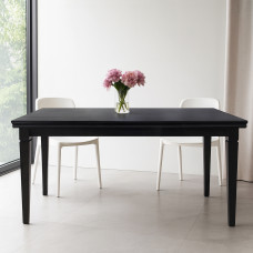 სასადილო მაგიდა HOBEL MILANO DT (100X190X270) CHOCOLATE PIGMENT (1)