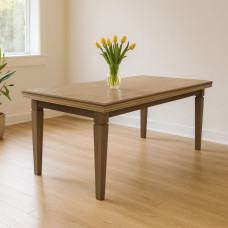 სასადილო მაგიდა HOBEL MILANO DT (100X190X270) NATURAL (1)