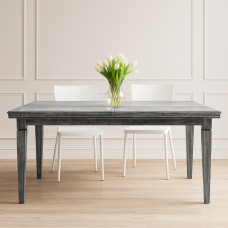 სასადილო მაგიდა HOBEL MILANO-DT ANTIK GREY (1)